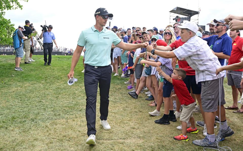 Henrik Stenson wins first LIV tour event since defecting and being stripped of Ryder Cup captaincy - GETTY IMAGES