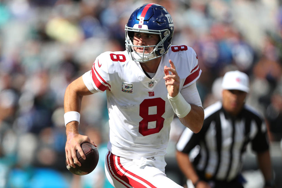 Giants QB Daniel Jones draws a terrific fantasy matchup in Week 8.