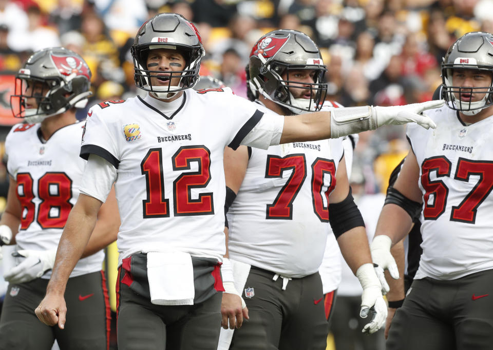 Tom Brady and the Buccaneers' offense is stick in a rut. (Charles LeClaire-USA TODAY Sports)