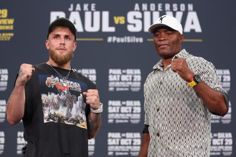 Jake Paul v Anderson Silva