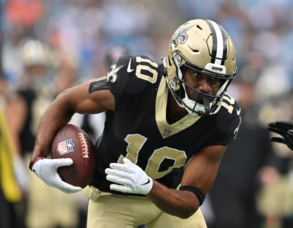 Saints WR Tre'Quan Smith could be in a favorable fantasy situation this week.