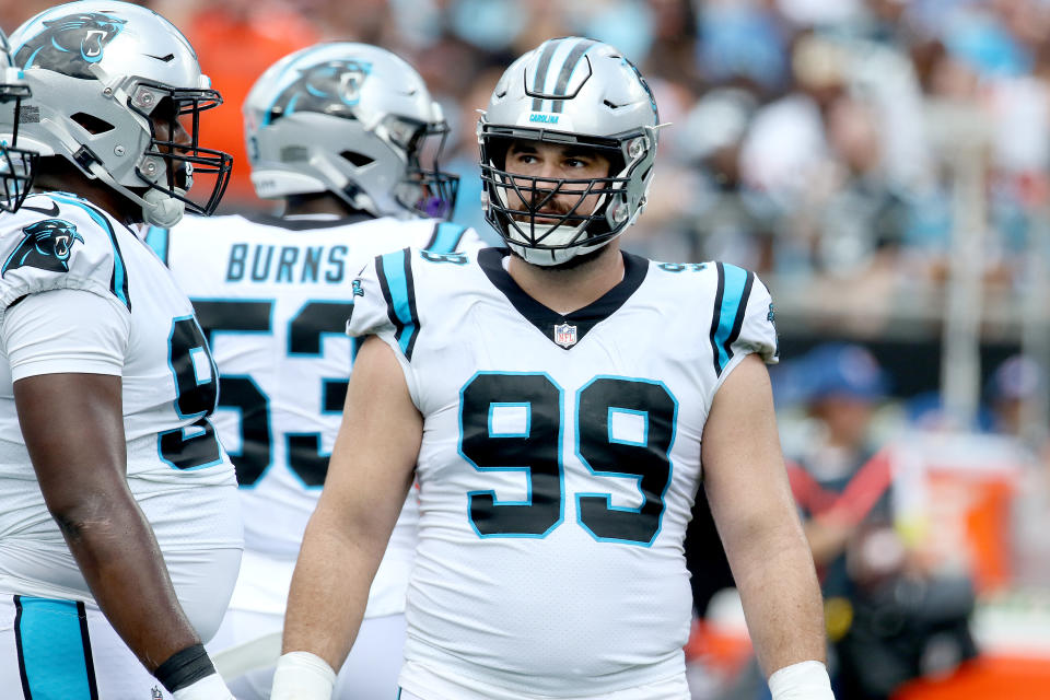 The Panthers might not be done trading players, and Matt Ioannidis could be next. (Photo by John Byrum/Icon Sportswire via Getty Images)