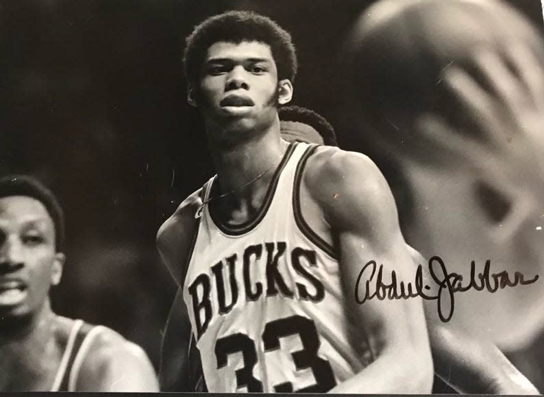 Kareem Abdul-Jabbar as Milwaukee Bucks star Lew Alcindor.