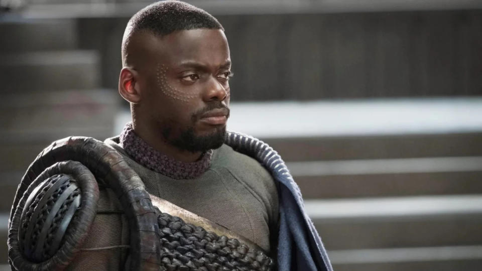 Daniel Kaluuya does not reprise his role as W'Kabi in Black Panther: Wakanda Forever. (Marvel Studios/Disney)