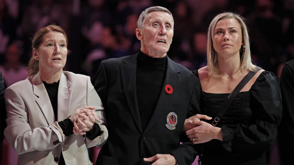 Maple Leafs icon Borje Salming passed away after a battle with ALS. (Photo by Bruce Bennett/Getty Images)