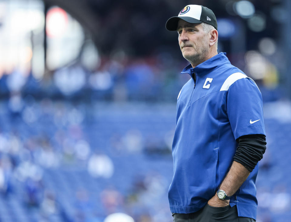 The Colts fired Frank Reich as their head coach, but the problems that have sunk the franchise to this point still linger. (Photo by Michael Hickey/Getty Images)