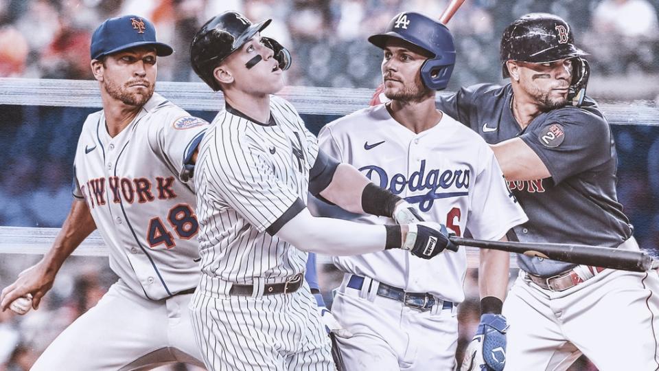 Jacob deGrom Aaron Judge Trea Turner Xander Bogaerts treated art November 2022