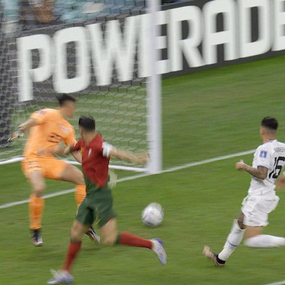 Revealed: The proof that Cristiano Ronaldo did not touch the ball - Enterprise News and Pictures