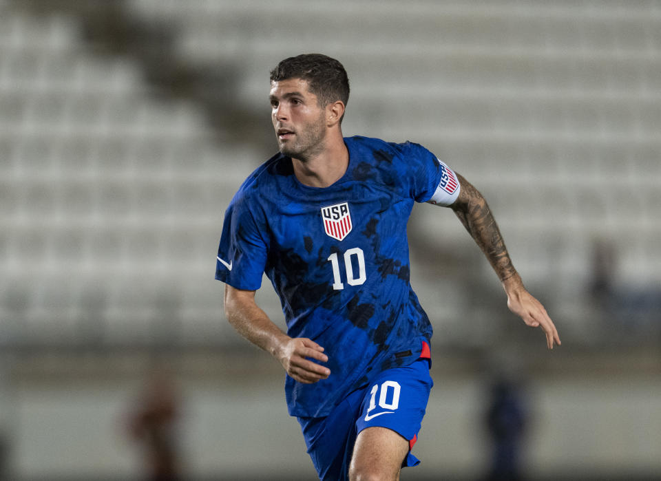 The United States and Christian Pulisic get their World Cup 2022 campaign underway on Monday against Wales. (Photo by Brad Smith/ISI Photos/Getty Images)