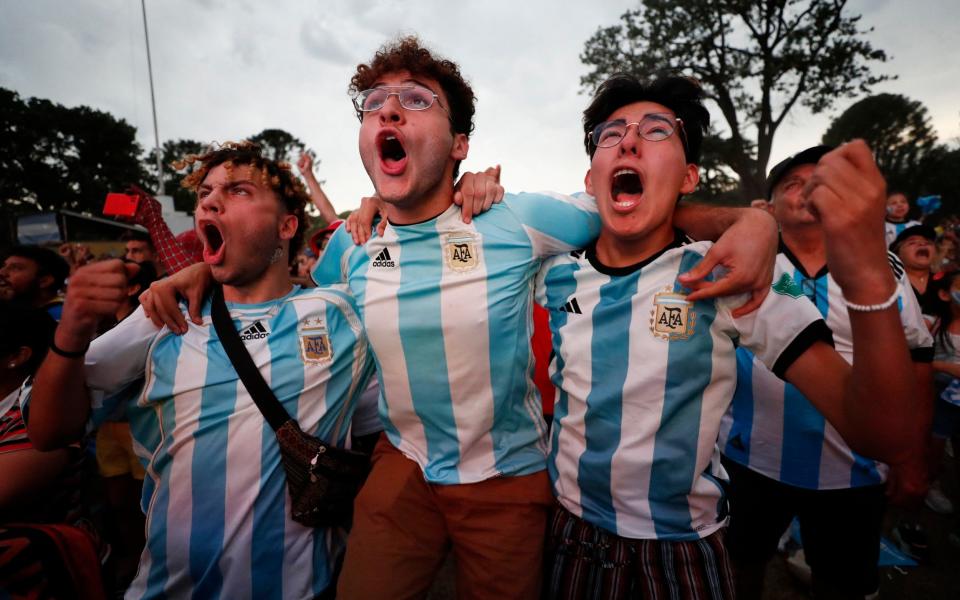 Fans went through the full range of emotions - REUTERS