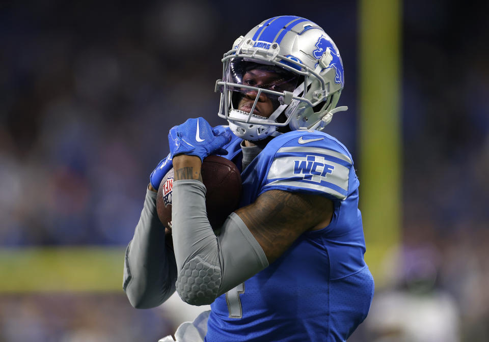 DJ Chark #4 of the Detroit Lions has fantasy value