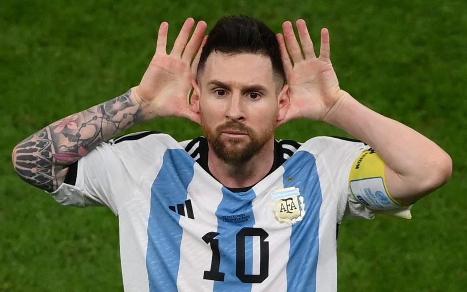 Lionel Messi's magical mask slips in leading team of snarling warriors - Franck Fife/AFP