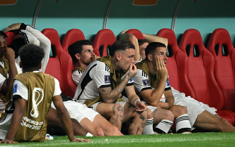 Die Mannschaft have failed to progress from their group at two World Cups in a row - AFP via Getty Images/Ina Fassbender