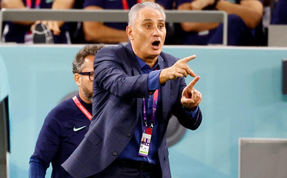 Brazil coach Tite - Reuters