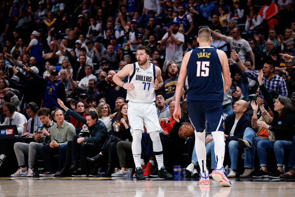 Dallas Mavericks sensation Luka Doncic and Denver Nuggets superstar Nikola Jokic are just two of the growing legends in a loaded NBA MVP race. (Isaiah J. Downing/USA Today Sports)