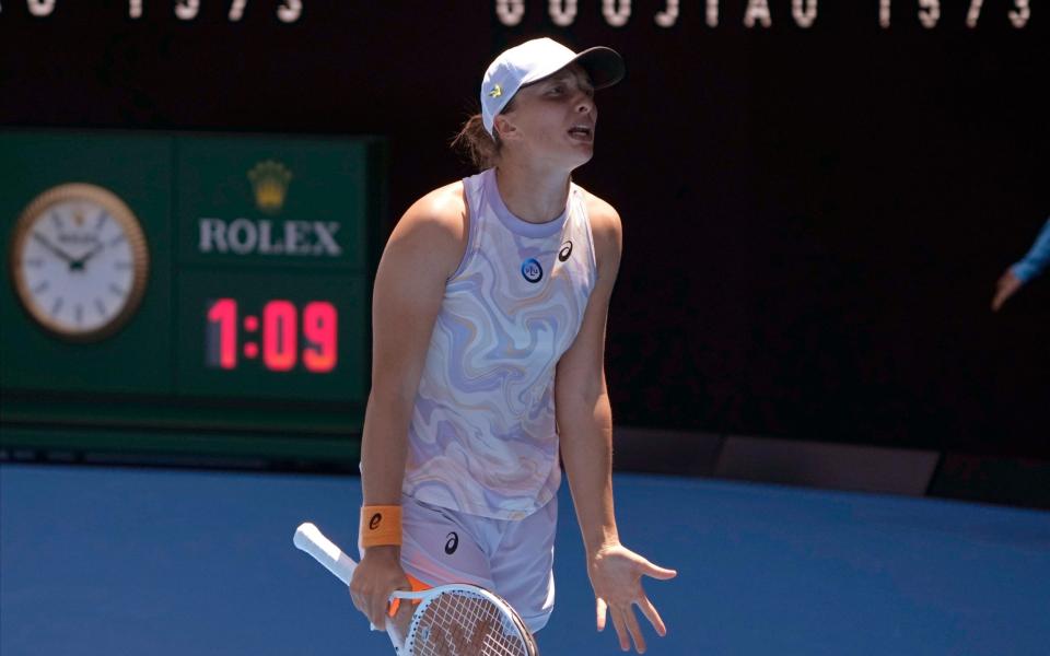 Tears in the interview room as Coco Gauff and Iga Swiatek get bombed out of Australian Open - AP