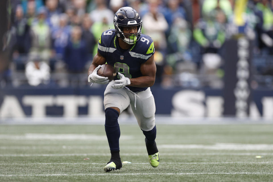 Kenneth Walker III #9 of the Seattle Seahawks has fantasy value