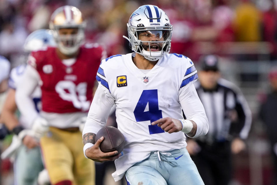 Dak Prescott has been just short of great so far in his career. To win the Super Bowl, the Dallas Cowboys need more from him. (Photo by Thearon W. Henderson/Getty Images)