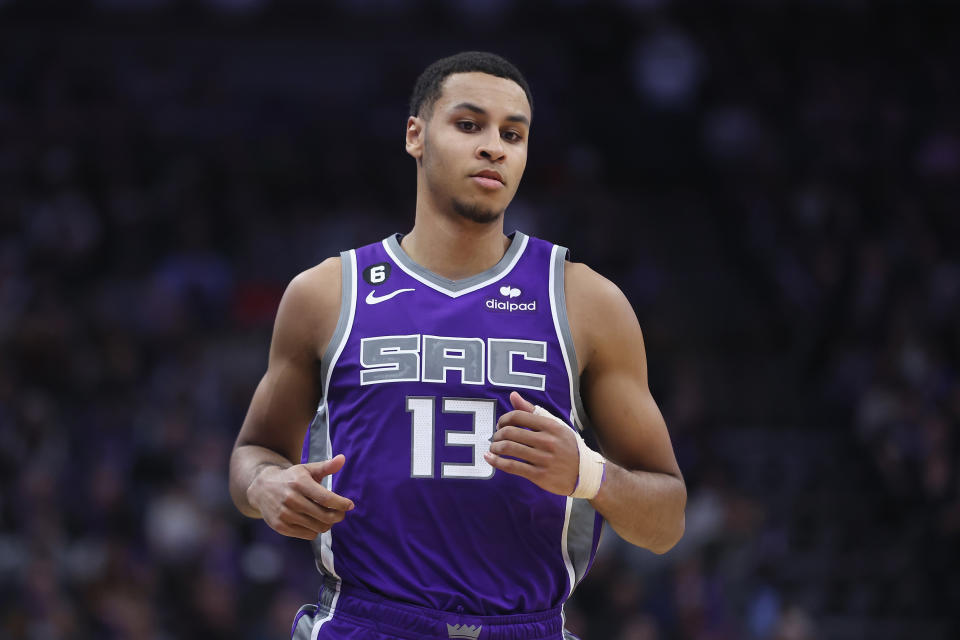 Keegan Murray #13 of the Sacramento Kings has fantasy value