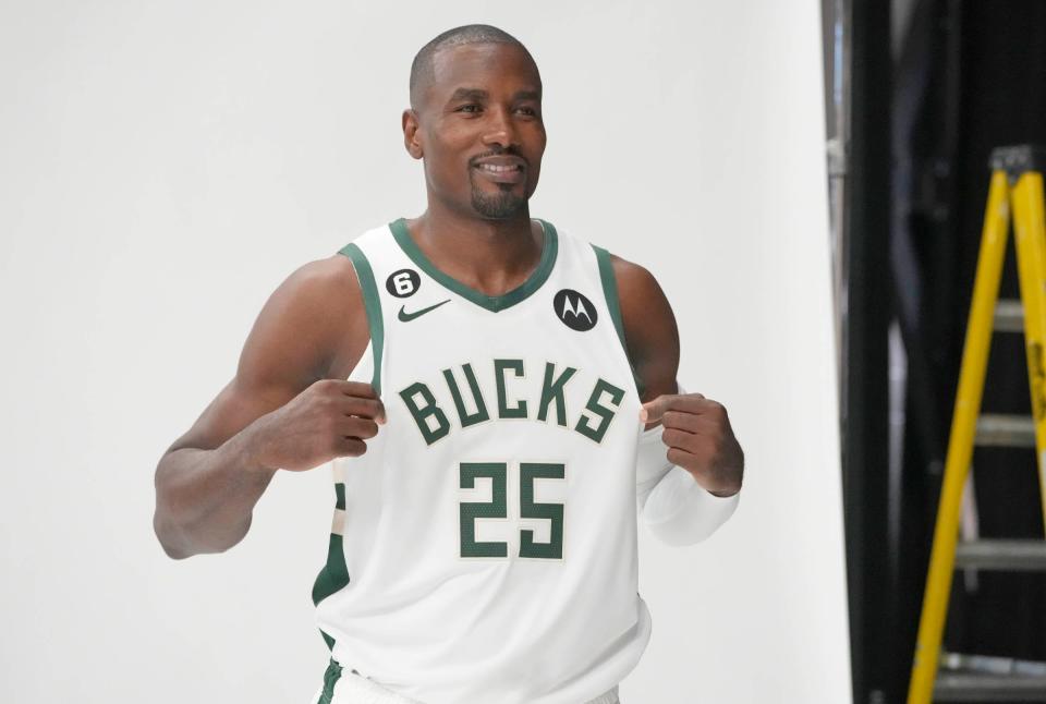 Serge Ibaka came to the Bucks via a trade in February 2022 with Brook Lopez hurt, but after re-signing with the team in the offseason the 33-year-old has only appeared in 16 games this season.