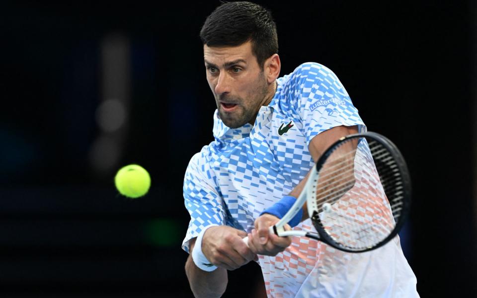 Novak Djokovic vs Alex de Minaur live: score and latest updates from Australian Open 2023 - MANAN VATSYAYANA/AFP via Getty Images)