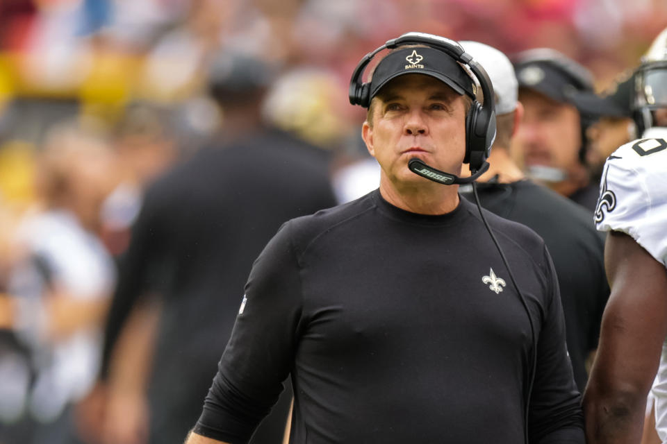 Sean Payton is a hot coaching candidate this offseason. (Photo by Stephen Lew/Icon Sportswire via Getty Images)