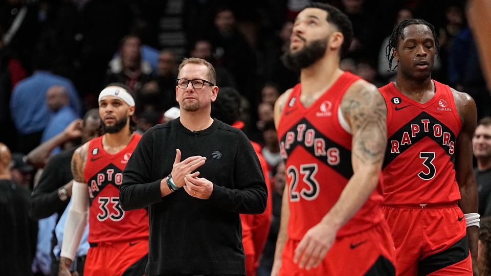 With the NBA's trade deadline fast approaching, the Raptors have decisions to make on the franchise's direction. (Reuters)