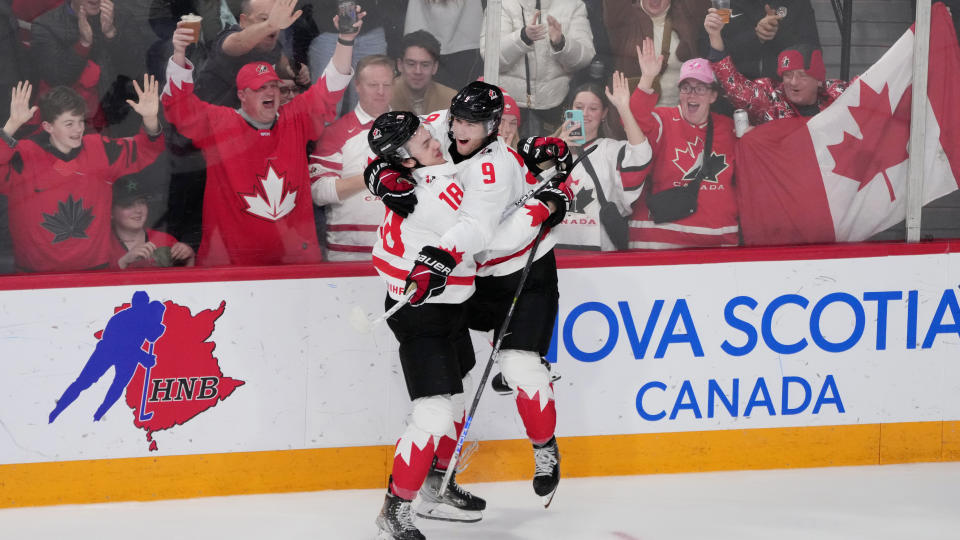 Canada vs. USA international hockey games never disappoint, especially at the world juniors. (CP photos)