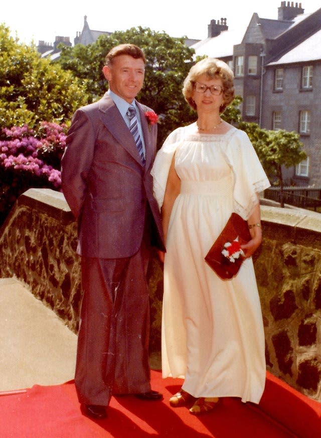 George Murdoch with his wife Jessie