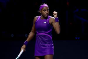 Coco Gauff beats Aryna Sabalenka at WTA Tour Finals to set up Zheng Qinwen final