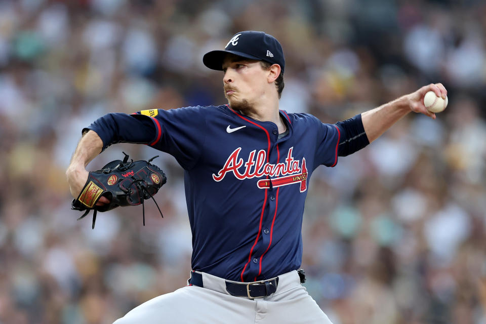 Max Fried is joining the New York Yankees after eight seasons with the Braves. (Sean M. Haffey/Getty Images)