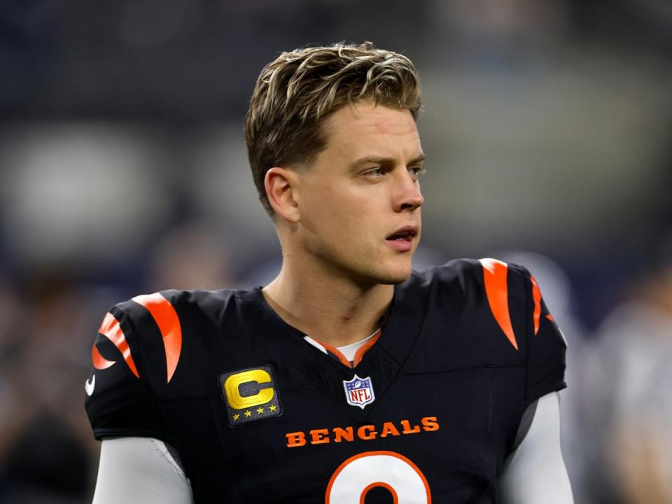 Bengals quarterback Joe Burrow spoke out after his home was burglarized on December 9 (Getty Images)