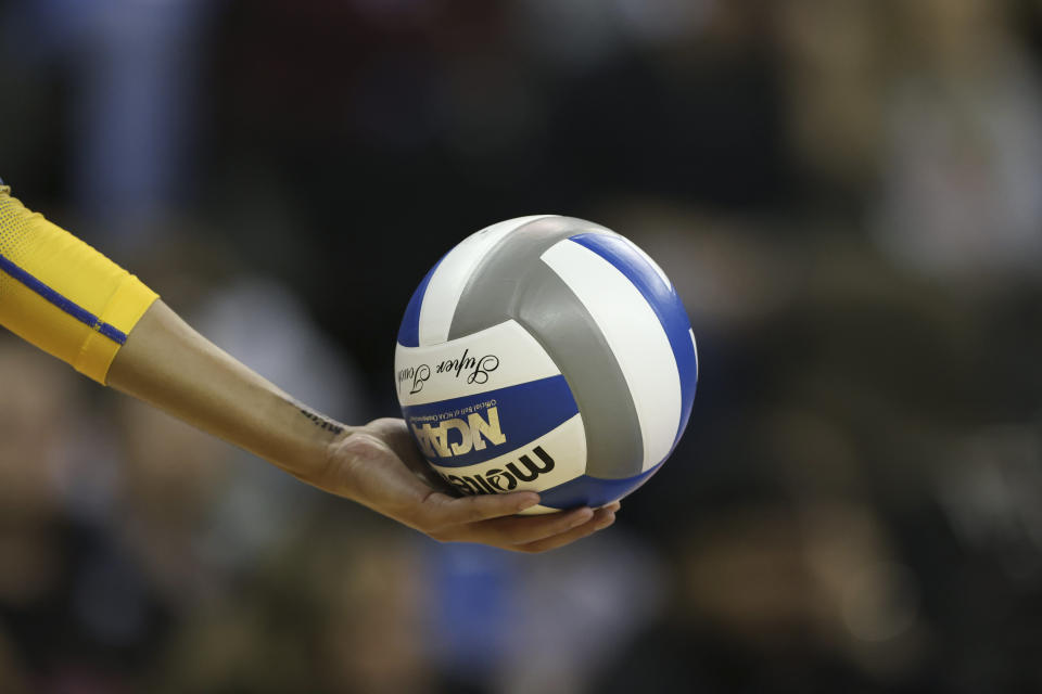 OMAHA, NE - DECEMBER 15: The Louisville Cardinals take on the Pitt Panthers during the Division I Women’s Semifinals held at CHI Health Center Omaha on December 15, 2022 in Omaha, Nebraska. (Photo by Rebecca S. Gratz/NCAA Photos via Getty Images)