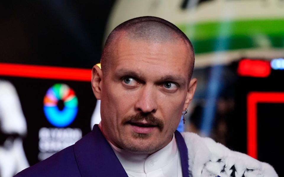 Oleksandr Usyk preparing for Fury-Usyk II