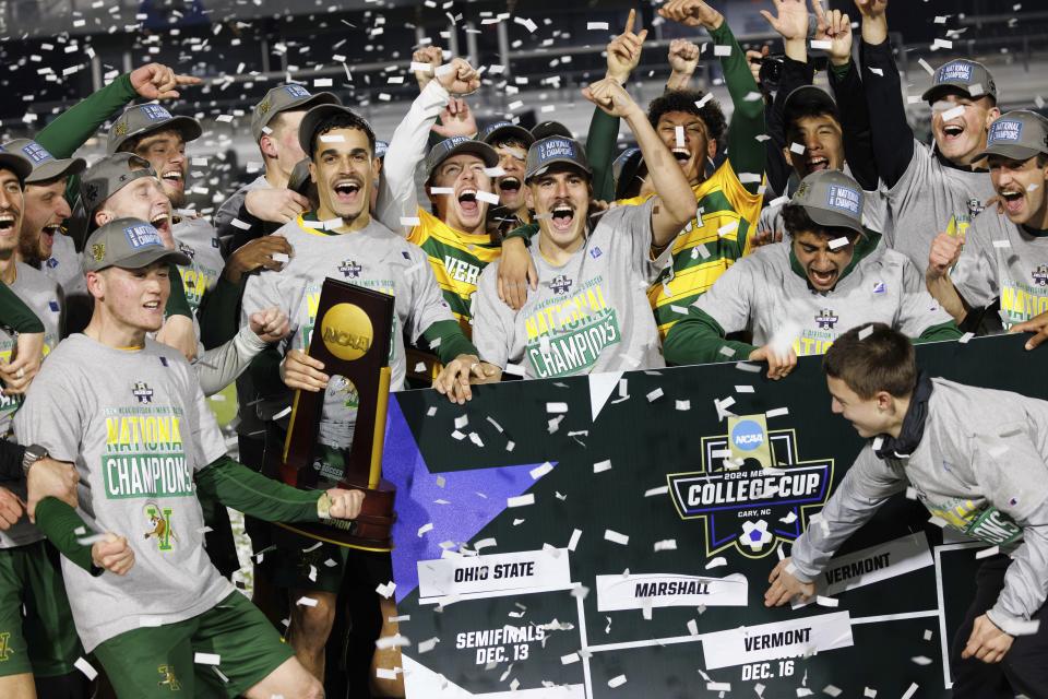 Vermont picked up its first ever team sport national championship on Monday night