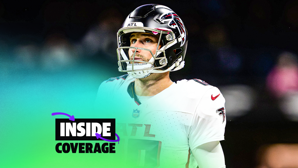 NEW ORLEANS, LOUISIANA - NOVEMBER 10: Quarterback Kirk Cousins #18 of the Atlanta Falcons during warmups before game against the New Orleans Saints at Caesars Superdome on November 10, 2024 in New Orleans, Louisiana. (Photo by Ella Hall/Getty Images)