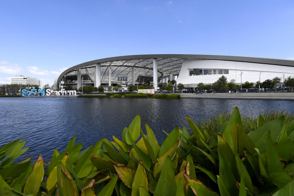 SoFi Stadium. (Kevork Djansezian/Getty Images)