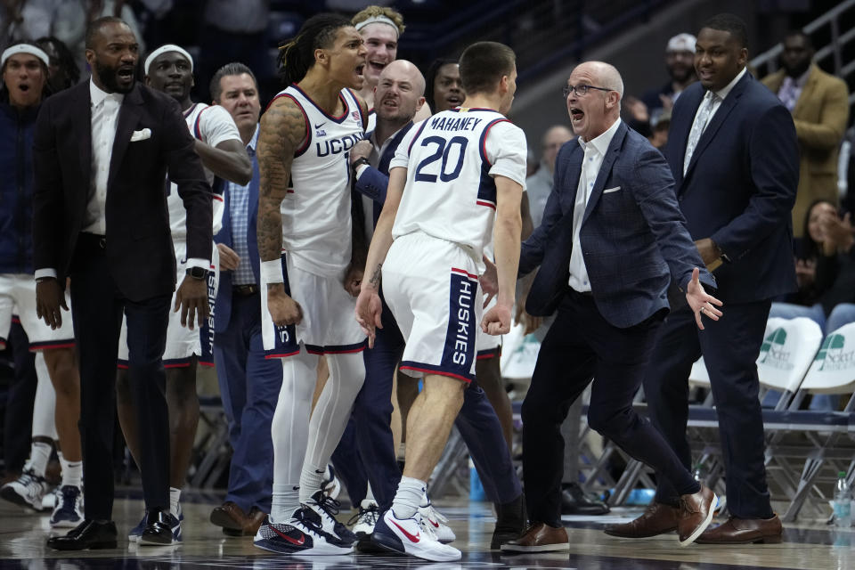 Ladies and gentlemen, Dan Hurley. (Joe Buglewicz/Getty Images)