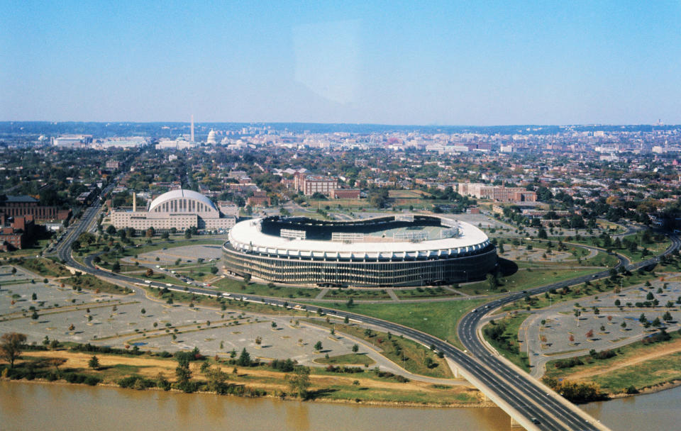 RFK Stadium, pictured in 1972. (Bettmann Archive/Yahoo Sports)