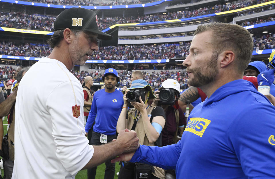 The Rams won their last matchup, 27-24, in Week 3. (Keith Birmingham/Pasadena Star-News via Getty Images)