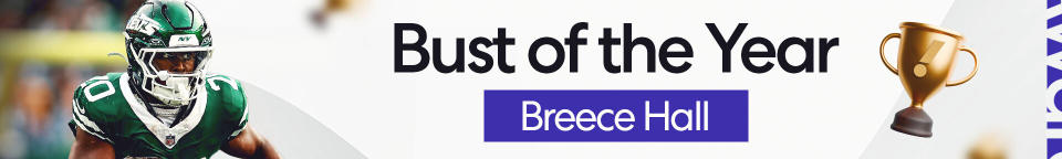 Fantasy Football Bust of the Year: Breece Hall