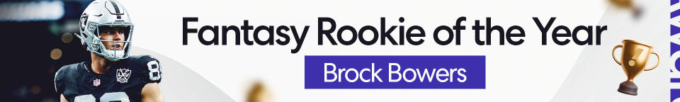 Fantasy Rookie of the Year: Brock Bowers