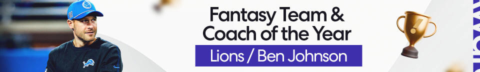 Fantasy Team/Coach of the Year: Lions/Ben Johnson