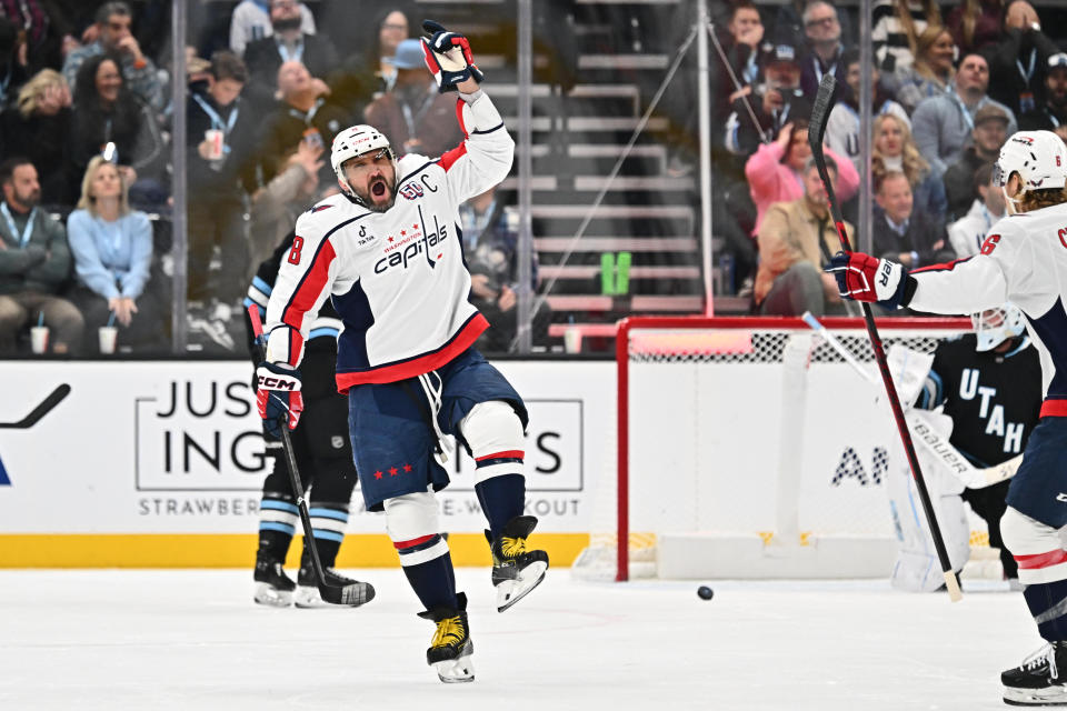 Alex Ovechkin has scored on 178 different goaltenders since entering the NHL in 2005. (Photo by Jamie Sabau/NHLI via Getty Images)