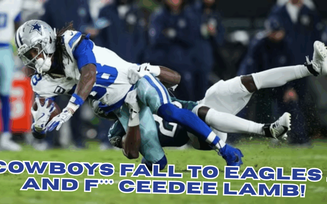 Spit-Gate 2025 | #Cowboys Lose to #Eagles | F*** CeeDee Lamb!