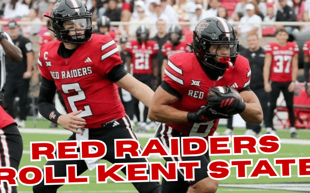 Red Raiders Roll Kent State in Week 2 62-14