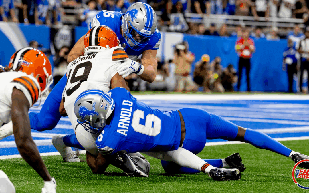 Lions Humble the Browns: Flacco Falls, Goff Glides, Raymond Rips One