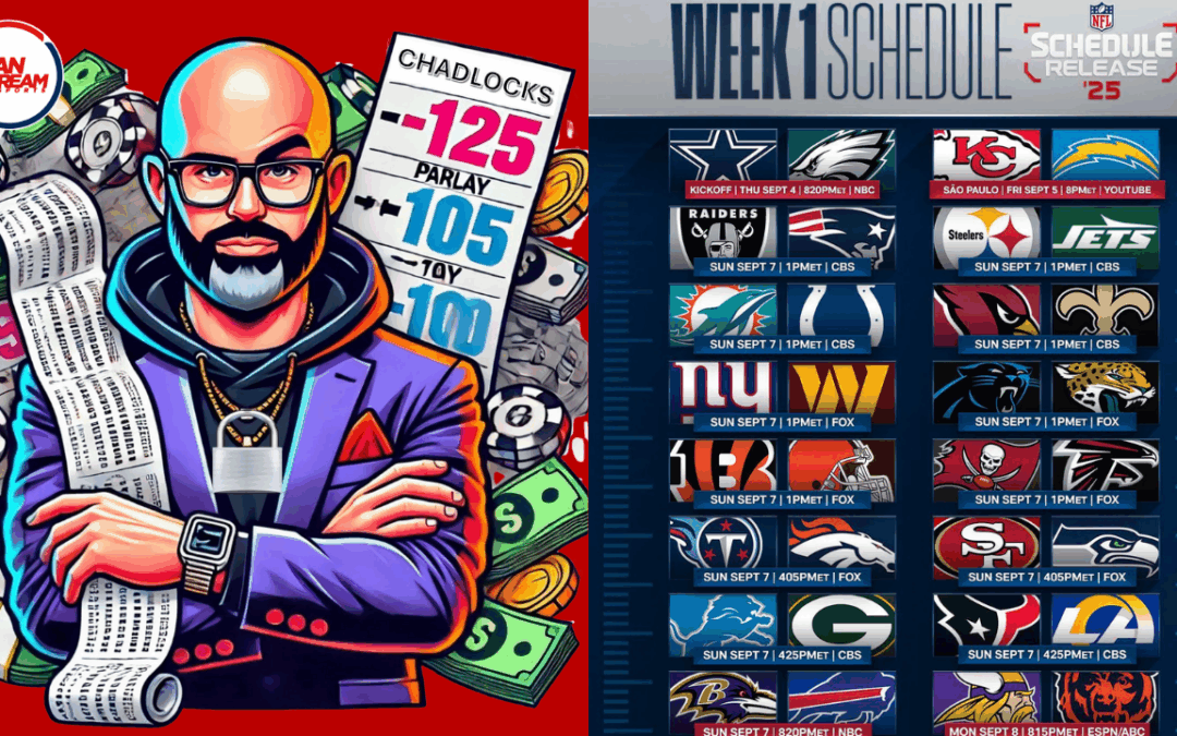 Chadlocks: 2025 #NFL Week 1