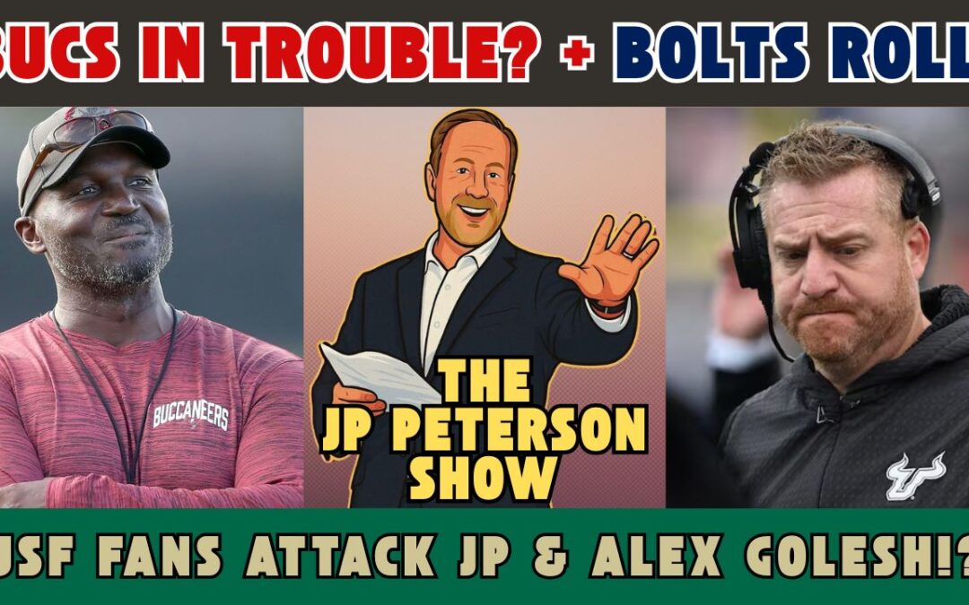 Can the Bucs’ Defense Be Fixed? Lightning Crush Devils & USF Fans Turn on JP! | JP Peterson Show