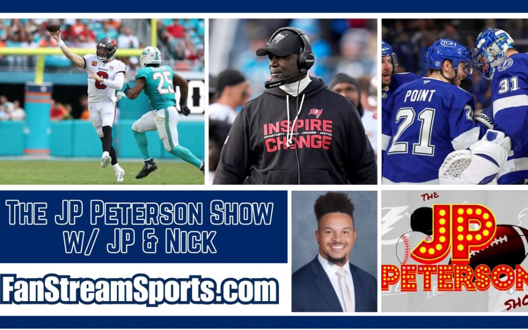 Baker, Bucs Melt Down Again | Bowles or Players? + Lightning Surge LIVE | JP Peterson Show